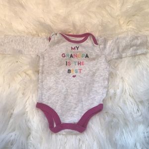 Long-Sleeved Grandpa Onesie